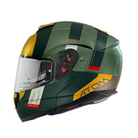 Mt Helmets Atom Sv Gorex C6 Helmet Green Matt