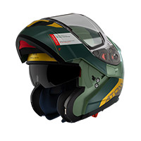 Mt Helmets Atom Sv Gorex C6 Helmet Green Matt