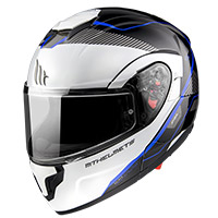 Casque Modulaire Mt Helmets Atom Sv Opened B7 bleu - 2