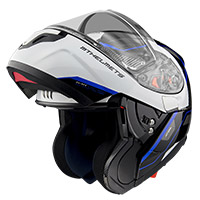 Mt Helmets Atom Sv Opened B7 Modular Helmet Blue