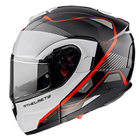 Casque Modulaire Mt Helmets Atom Sv Opened B5 rouge - 4