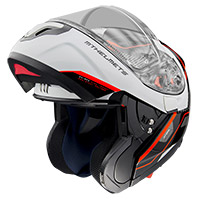 Mt Helmets Atom Sv Opened B5 Modular Helm rot