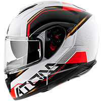 Casco Modulare Mt Helmets Atom Sv Quark B5 Rosso