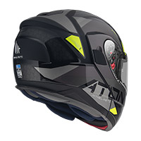 Mt Helmets Atom Sv W17 B2 Modular Helmet Grey - 4