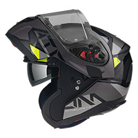 Mt Helmets Atom Sv W17 B2 Modularhelm grau - 2