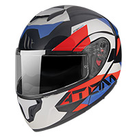 Casque Modulaire Mt Helmets Atom Sv W17 A7 Bleu