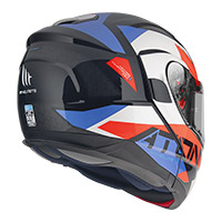 Mt Helmets Atom Sv W17 A7 Modular Helmet Blue - 4