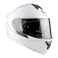 Mt Helmets Genesis Sv A0 Modular Helmet White