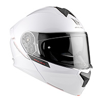 Casque Modulaire Mt Helmets Genesis Sv A0 Blanc