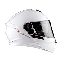 Mt Helmets ジェネシス SV A0 モジュラー ヘルメット ホワイト - 3