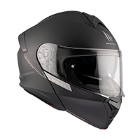 Mt Helmets ジェネシス SV A1 モジュラー ヘルメット ブラック マット - 2