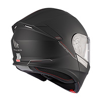 Casco Modular Mt Helmets Genesis SV A1 negro opaco - 4