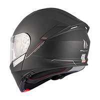 Mt Helmets ジェネシス SV A1 モジュラー ヘルメット ブラック マット - 5