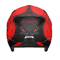 Mt Helmets Streetfighter Sv Darkness A5 Rosso Opaco