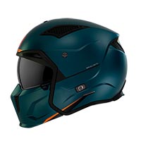 Mt Helmets Streetfighter Sv S Solid A7 Blu Opaco - img 2