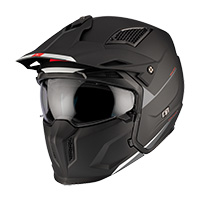 MT Helmets Streetfighter SV S Solid A1 noir mat