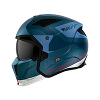 MT Helmets Streetfighter SV S Totem C17 azul opaco