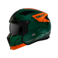 MT Helmets Streetfighter SV S Totem C6 verde opaco
