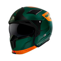 MT Helmets Streetfighter SV S Totem C6 verde opaco