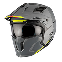 MT Helmets Streetfighter SV S Solid A22 grau