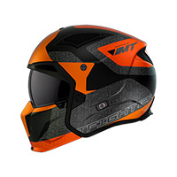 MT Helmets Streetfighter SV Totem B4 orange mat - 2