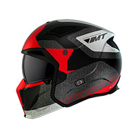 Mt Helmets Streetfighter Sv S Totem B15 Rosso Opaco - img 2