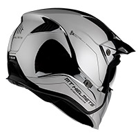 MT Helmets Streetfighter SV Cromado A2 plateado - 3