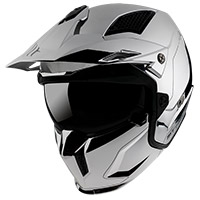 Mt Helmets Streetfighter Sv Chromed A2 Argento