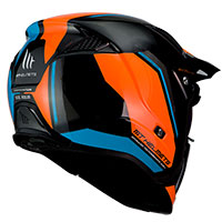 MT Helmets Streetfighter SV Twin A4 naranja fluo - 3