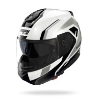 Casque Nolan N100.6 Cinetico blanc gris