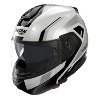 Casque Nolan N100.6 Cinetico blanc gris