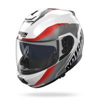 Casque Nolan N100.6 Scia blanc rouge