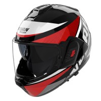 Casco Nolan N120.1 Duetto nero rosso
