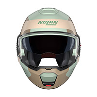 Nolan N120.1 Omocromo Helmet Green Grey Sand - 3