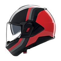 Nolan N120.1 Lineo Helmet Black Red - 2
