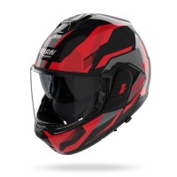 Casque Nolan N120.1 Onirico rouge