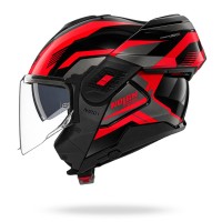 Casque Nolan N120.1 Onirico rouge - img 2