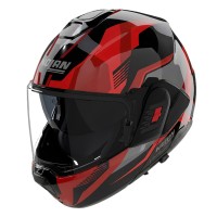 Casque Nolan N120.1 Onirico rouge