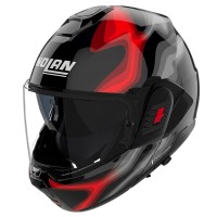 Casque Nolan N120.1 Frenesia rouge