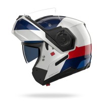 Nolan N90.3 06 Blocco Casque blanc bleu rouge - img 2