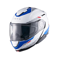Casco Nexx X.lifetour Globe Bianco Blu - img 2