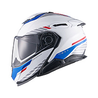 Nexx X.Lifetour Globe Helm weiss blau - 3