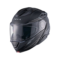 Casco Nexx X.lifetour Globe Nero Grigio Opaco - img 2