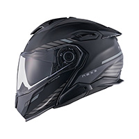 Nexx X.Lifetour Globe Helm schwarz grau matt - 3