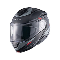 Casco Nexx X.lifetour Globe Nero Rosso Opaco - img 2