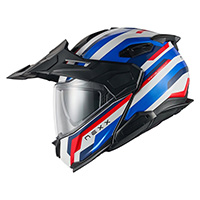 Nexx X.Lifecountry Westbound Helm blau rot - 3