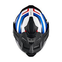 Nexx X.Lifecountry Westbound Helm blau rot - 4