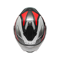 Nexx X.Lifetour Pro Mile Helm weiss rot - 4