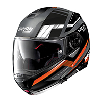 Nolan N100.5 Plus Illuvium N-com Grey Orange