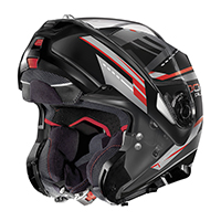 Nolan N100.5 Plus Illuvium N-com Grey Red